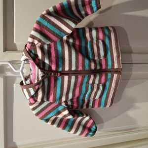 Two (2) little girls fleece jackets - gap and baby bear